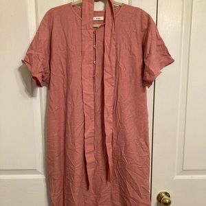 Storq Maternity Caftan Dress Pink Madder, size 4 (L)